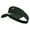 Dk Green, variant on Yak Head Embroidered Cotton Twill Sun Visor - Dk Green OSFM