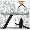 thumbnail image 6 of Light Blue Christmas Snowman Pattern Toddler Nap Mats for Kids Preschool,59"x22" Sleeping Mat Bag or Kids,Toddler Sleeping Bag,Toddler Nap Mat or Daycare, 6 of 6
