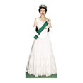 thumbnail image 1 of STAR CUTOUTS Cut Out of Queen Elizabeth II 1956, 1 of 4
