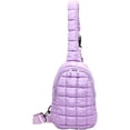 thumbnail image 1 of LHSHIDU Sling Bag Puffy Crossbody Purse for Women Fanny Pack Chest Bag Puffy Waist Bag, 1 of 6