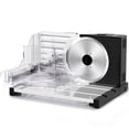 thumbnail image 4 of PANTI Electric Meat Slicer, 120W Food Slicer with 0-18mm Adjustable Thickness, Removable Stainless Steel Blade, 4 of 15
