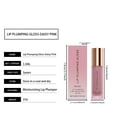 thumbnail image 4 of Lip Plumper Gloss, Metallic Lipstick, Long-Term Hydrating Lip Plumping Gloss for Flat Dull Dry Lips, Softening Smooth Texture with Nourishing Ingredients, 4 of 9