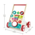 thumbnail image 2 of Hape My First Musical Walker Wooden Push & Pull Learning Toy for Baby & Toddler, 2 of 9