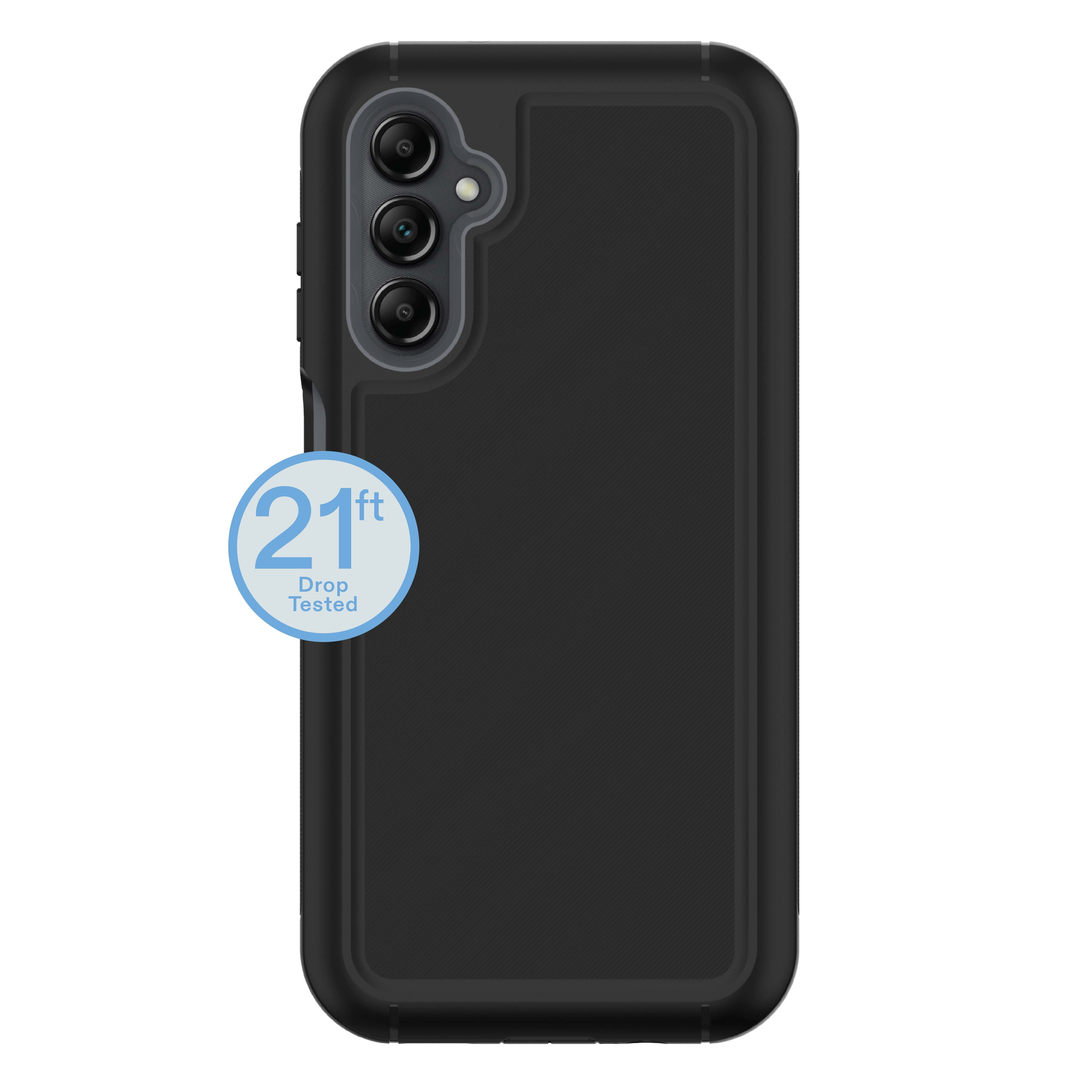 onn Rugged Phone Case for Samsung Galaxy A14 5G - Black