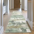 thumbnail image 3 of Alfombra Runner BEIMO para pasillo y cocina, 60 x 180 cm, color verde claro, 3 of 9