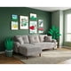 thumbnail image 1 of Sala Modular Sofá Cama Reversible De Velvet Gris Claro Beehive Memory Foam Modelo Aventus, 1 of 8