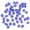 A003- Purple, variant on Glow in The Dark Garden Stones 0.5X0.5 Inch Blue Glow in The Dark Rocks for Garden Outdoor Decorative Stones for Pathways Lawn Walkways Blue Party Decor 300 Pieces