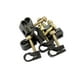thumbnail image 1 of Soporte para cables coaxiales STEREN, negro (200 unidades), 1 of 9