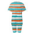 thumbnail image 7 of XWSHYW Womens Clothes Women Casual Summer V Neck Short Sleeve Tops And Short Pants Suit, Sizes S-3XL, 7 of 7