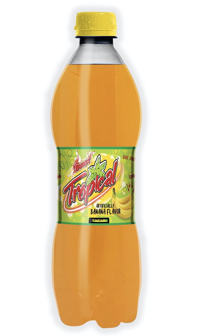 Burst Tropical Soda Banana 12PACK