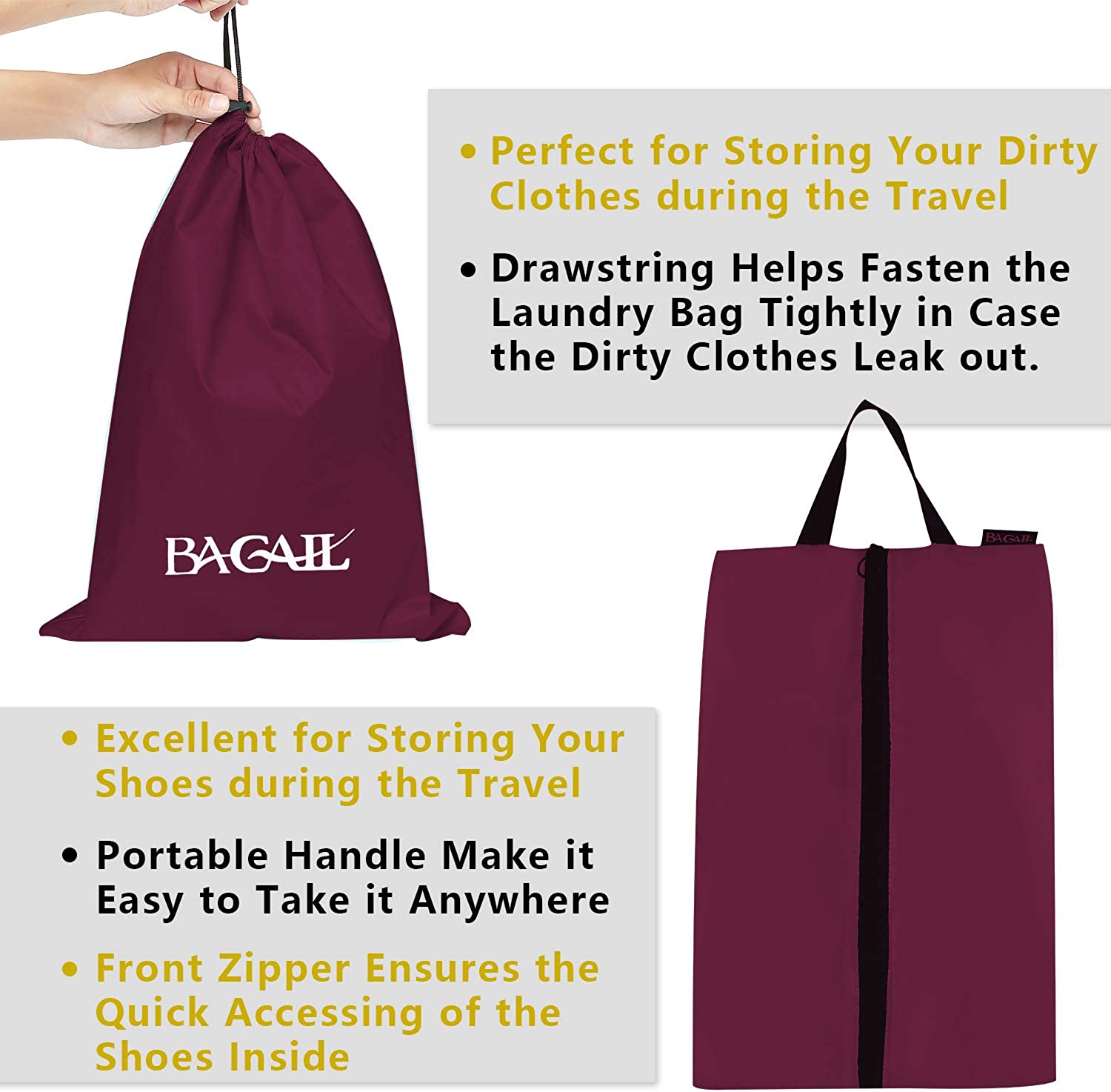  BAGAIL 8 Set Packing Cubes Luggage Packing Organizers & Digital  Luggage Scale with Temperature Function