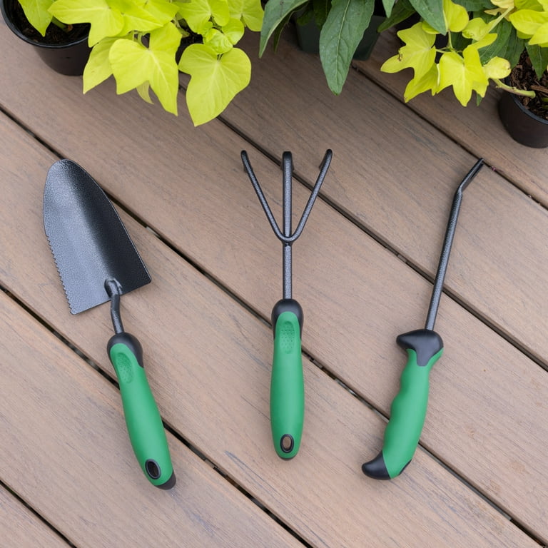 Expert Gardener 3-Piece Steel Tools - Walmart.com