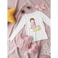 thumbnail image 3 of Girl Sitting On A Fence Long Sleeve Toddler -Image by Shutterstock,  2 Toddler, 3 of 4