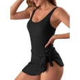 thumbnail image 5 of Zenbriele Women's One-Piece Swim Dress Flowy Swimsuits Tummy Control Skirt Bathing Suits, 5 of 11