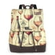 thumbnail image 1 of Disketp Wine Mochila de Cuero para Mujer, Bolso de Espalda Antirrobo con Estilo para Viaje, Trabajo y Uso Diario, 1 of 4