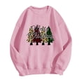 thumbnail image 2 of Chandail pour Femmes Pisexurs Automne, Haut de Mode Coloré de Noël à Col Rond pour Femmes, Chandails à Manches Longues, 2 of 3