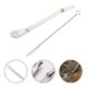 thumbnail image 2 of 1Pc Stainless Steel Straw Spoon Detachable Strainer Spoon with Cleaning Brush, 2 of 2
