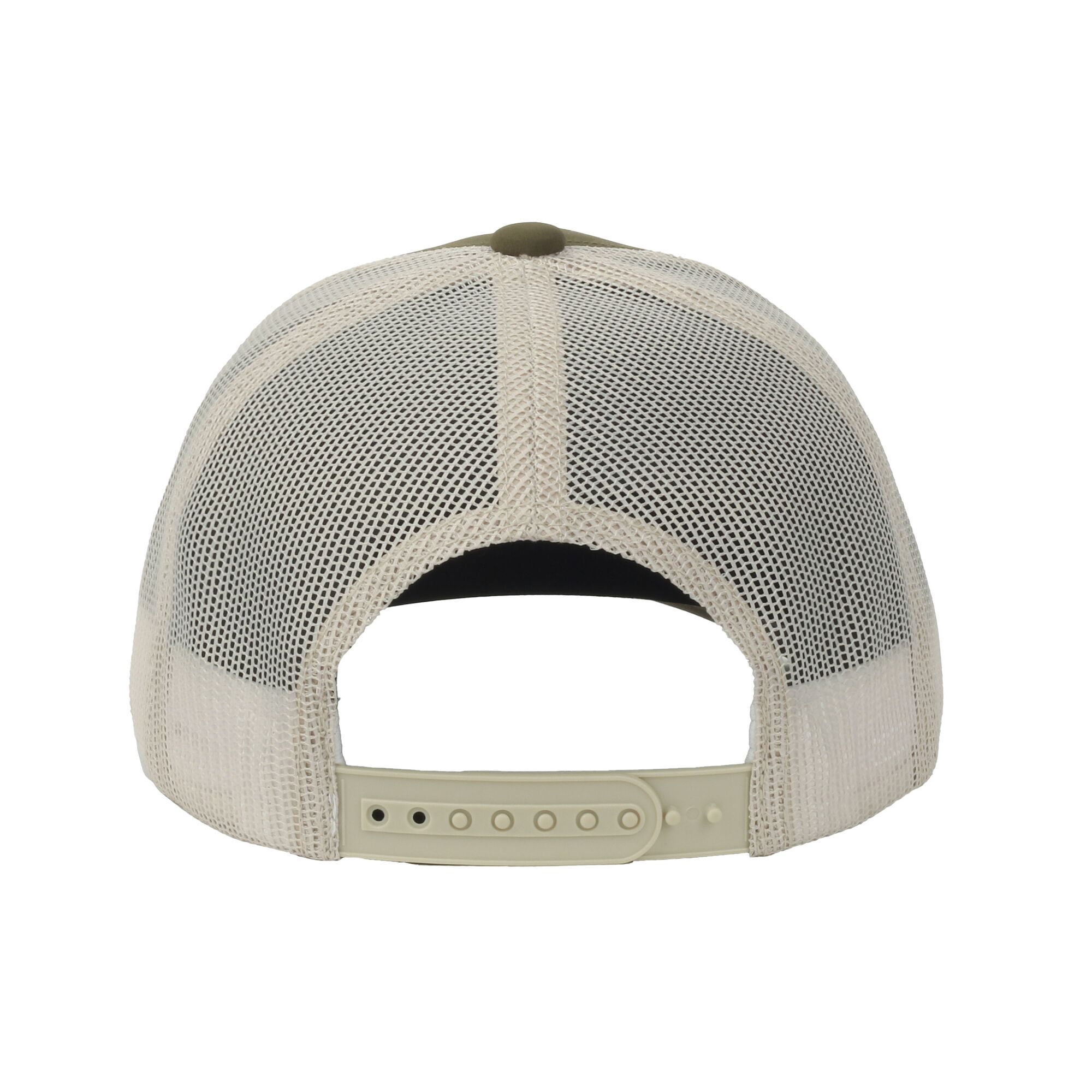 Olive/Putty Bass 5-Panel Fishing Cap – Structured, Embroidered, Snapback, One Size