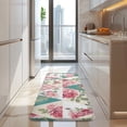 thumbnail image 4 of Pioneer Flower Floral Print Pattern Kitchen Rug Mat,Kitchen Runner Rugs Non Skid Washable,Decorative Kitchen Floor Mats for Kitchen,Sink,Laundry,17"x47.2", 4 of 7