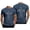 Dark Blue, variant on Christian Tshirts Men Cross Jesus Casual Short Sleeve Crewneck Graphic Tees Summer Clothes for Sports