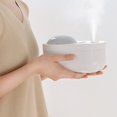 thumbnail image 3 of A-69 1000ml Projection Dual Humidifier Rotation Mist Aroma Diffuser 360 Night Light Rechargeable Two Sprayer Humidifiers, 3 of 14