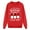 Kid-Red, variant on Fiaer Christmas Sweatshirts for Family Plus Size Funny Printed Xmas Pullover Long Sleeve Baggy Crew Neck Plus Size Comfort Holiday Tops Kid 6Y