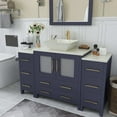 thumbnail image 4 of Vanity Art 54" Single Sink Bathroom Vanity Set with Engineered Marble Top and Free Mirror, 4 of 11