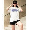 thumbnail image 2 of Brooklyn Chamos Retro Sports T-Shirt Women -Image by Shutterstock, Female x-Large, 2 of 4