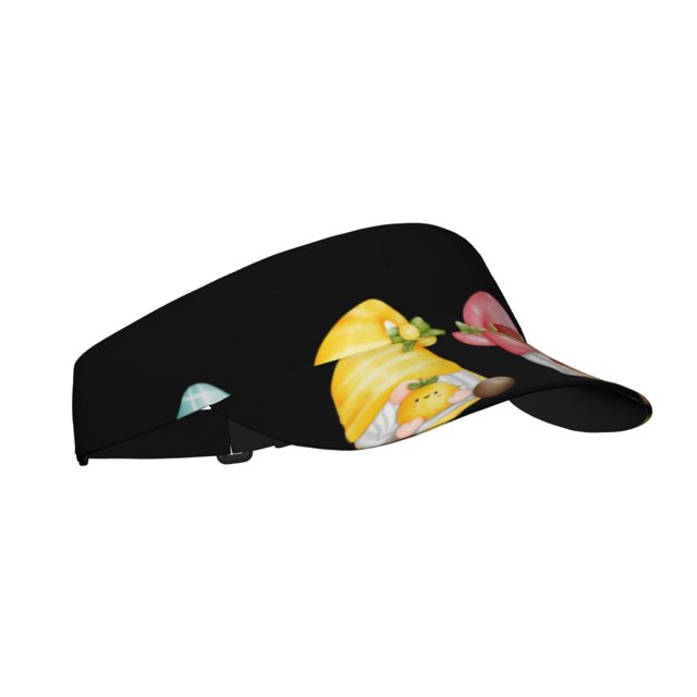 Balery Hello Summer Gnome Gorra deportiva con visera ajustable para mujer y hombre (talla única)