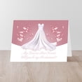 thumbnail image 5 of CafePress - Best Friend Will You Be My Bridesmaid Greeting C - Greeting Card, Blank Inside Glossy, 5 of 5