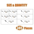 thumbnail image 5 of Multifunction Metal Rivets Set with Pin Comprehensive Rivets Collection with Storage Box Suitable for Machinery & Applia, 5 of 15