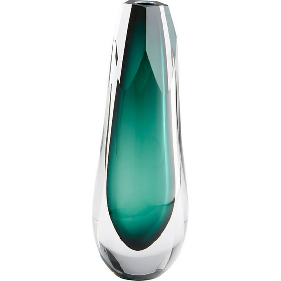 Cyan lighting - Vase - Galatea - Large Vase - 4 Inches Wide by 11.25 Inches High