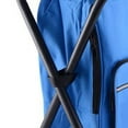thumbnail image 5 of Backpack Cooler Chair Folding Camping Stool for Travel Beach Hiking Picnic, 5 of 12