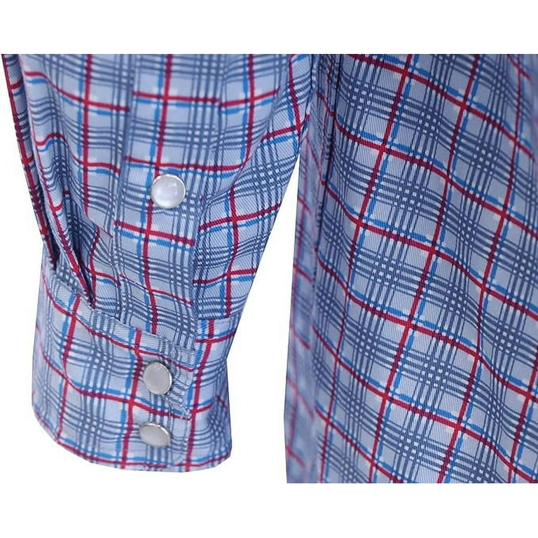BOCOMAL FR Shirts Flame Resistant NFPA2112 CAT2 6.5oz Light weight Printed Fire Retardant Plaid Shirt