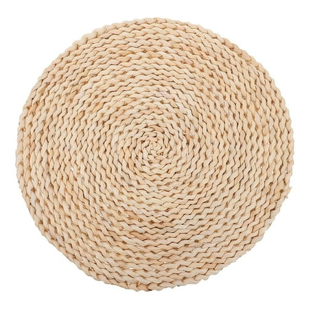 

HEMOTON 1pc Rattan Weaving Seat Cushion Art Craft Rattan Pad Fresh Home Sitting Cushion