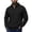 Black, variant on SYwaren Men's Quarter Zip Pullover Sweatshirt Mock Neck Long Sleeve Solid Color