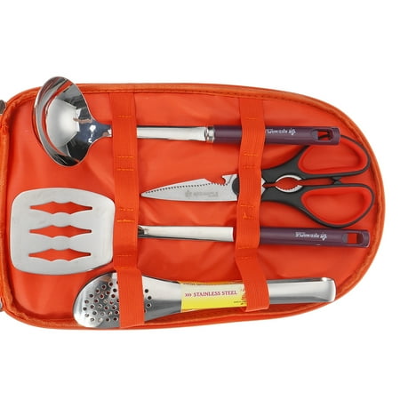 8pcs Camping Cooking Utensils Outdoor Set Kitchen Cookware 8pcs Camping Cooking Utensils Outdoor Set Kitchen Cookware