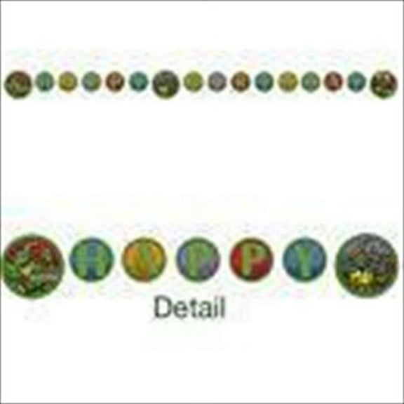 Teenage Mutant Ninja Turtles Vintage Happy Birthday Banner (1ct)