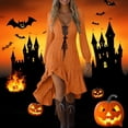 thumbnail image 2 of Fewfanhot Halloween Dresses for Women Elegant Classy Dark Feminine Dress: Pink Wave-Wrinkle Gothic Style with -Edge Lace Hem, 2 of 8