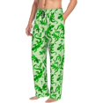 thumbnail image 6 of Hirioo Green Lizard for Men's PJ Pajama Pants Sleep Pants Men's Home Trousers with Pockets,S-3XL-XX-Large, 6 of 6