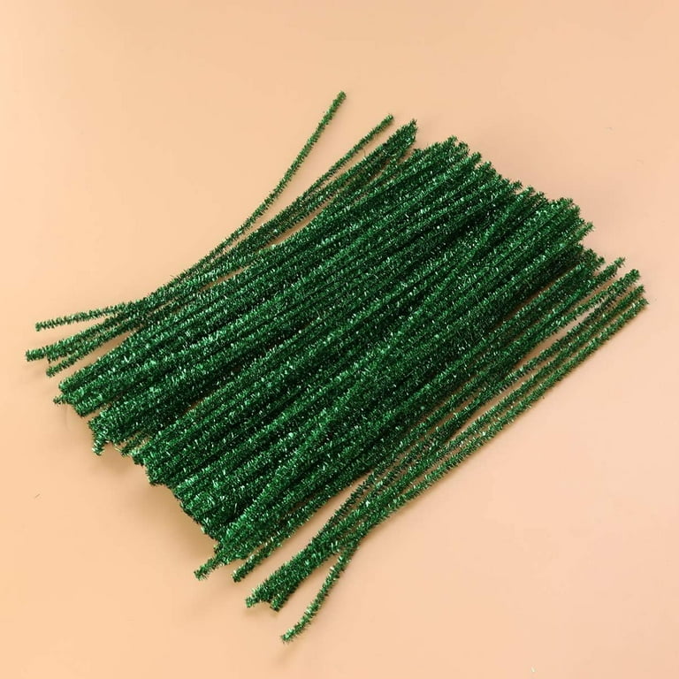 Pipe Cleaner Stems: Natural Green Pine (10) [2503-32
