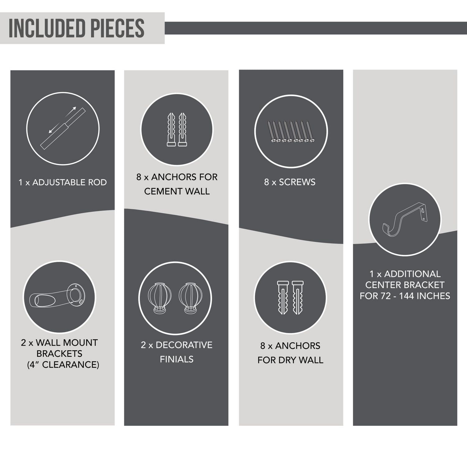 Cooper Blackout Grommet Curtain Rod