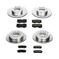 thumbnail image 3 of PowerStop Front and Rear Z23 Evolution Sport Carbon-Fiber Ceramic Brake Pad and Drilled & Slotted Rotor Kit Fits: TOYOTA Select Models K2325, 3 of 10