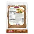 thumbnail image 2 of Toufayan Whole Wheat Smart Pockets Pita Bread | Naturallyy Vegan (3 Pack), 2 of 5