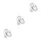 thumbnail image 1 of Servilletero de Metal Inteprter 12 Piezas Plata Oro, 1 of 6
