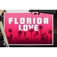thumbnail image 2 of Florida Love, Palm Trees (12x18 Wall Art Poster, Room Decor), 2 of 3