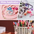 thumbnail image 6 of 10Pcs Star Shaped Beads, 12x19mm Lovely Acrylic Star Bulk Beads for Bracelet Earring Necklace Craft Making (Purple), 6 of 6