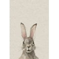 thumbnail image 2 of Lapin Gris III Painting Print on Wrapped Canvas, 2 of 7
