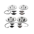 thumbnail image 3 of PowerStop Front and Rear Z23 Evolution Sport Carbon-Fiber Ceramic Brake Pad and Drilled & Slotted Rotor Kit Fits: BMW Select Models K5768, 3 of 10