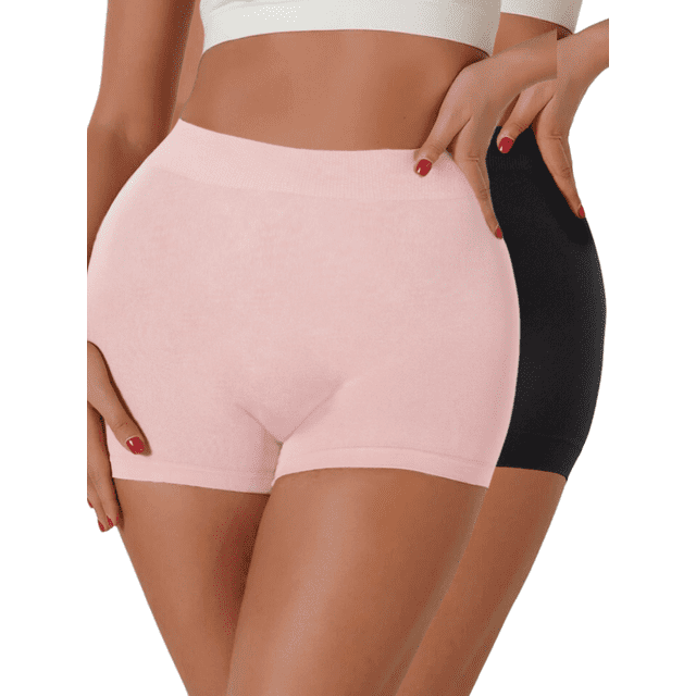 Set De 2 Panty Fajas Boxer De Mujer Unitalla Levanta Gluteos
